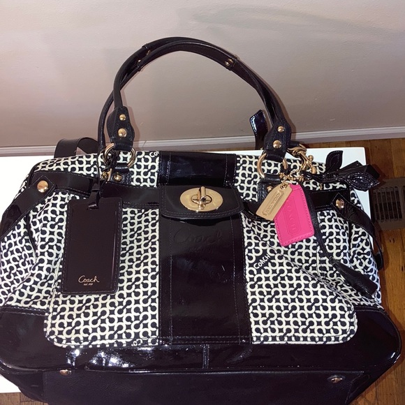 Coach Signature Train Duffel - Picture 2 of 3